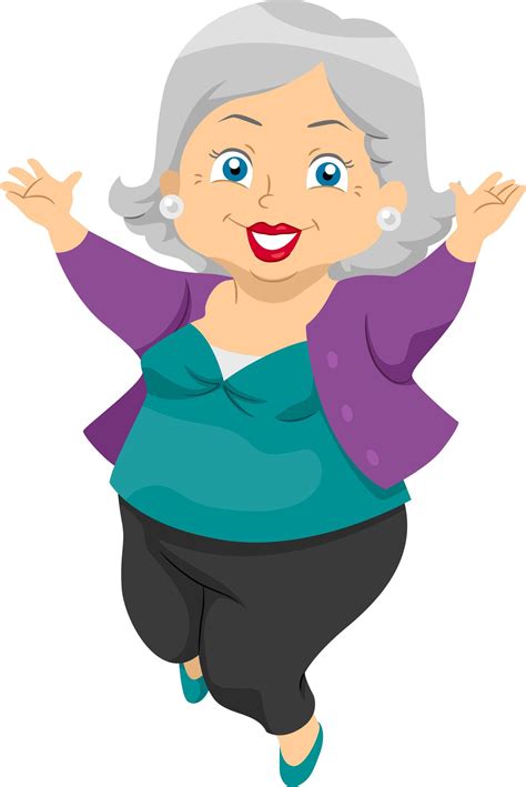 grandma cartoon